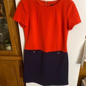 Tommy Hilfiger Women's Short Sleeve Jewel Neck Dress